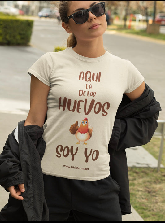 Aqui la de los huevos Soy Yo !